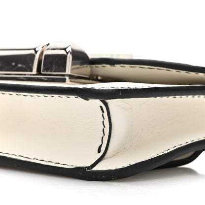 Prada City Calfskin Micro Sidonie Belt Bag 75 30 White Black 9 of 16