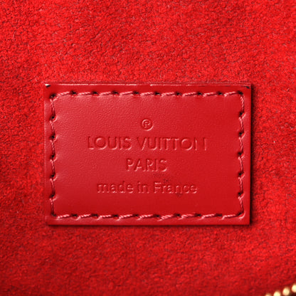 Louis Vuitton Damier Ebene Caissa Clutch Cherry 6 of 9