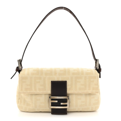 Fendi Zucca Baguette Beige 1 of 11