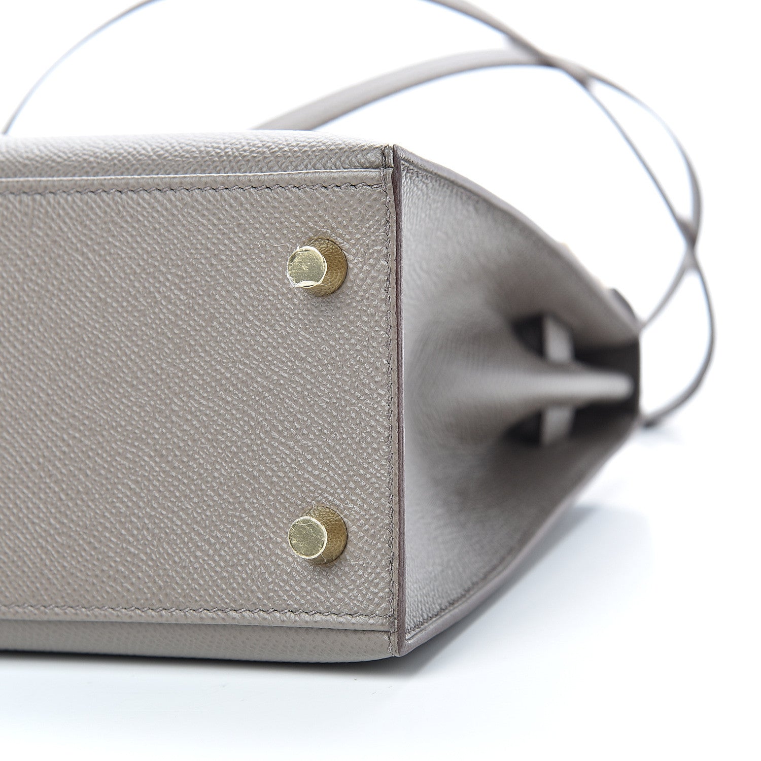 Hermes Epsom Kelly Sellier 25 Etain 9 of 10