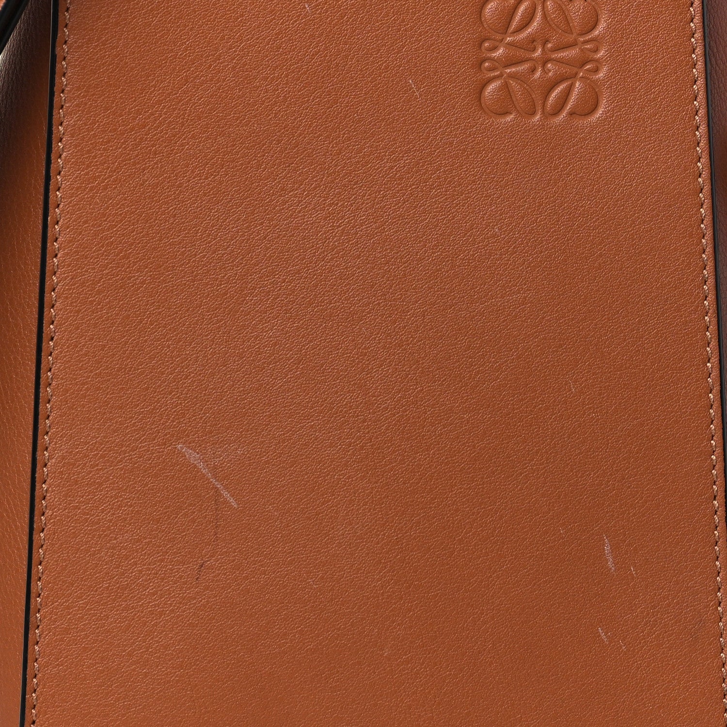 Loewe Calfskin Small Hammock Shoulder Bag Tan 6 of 10