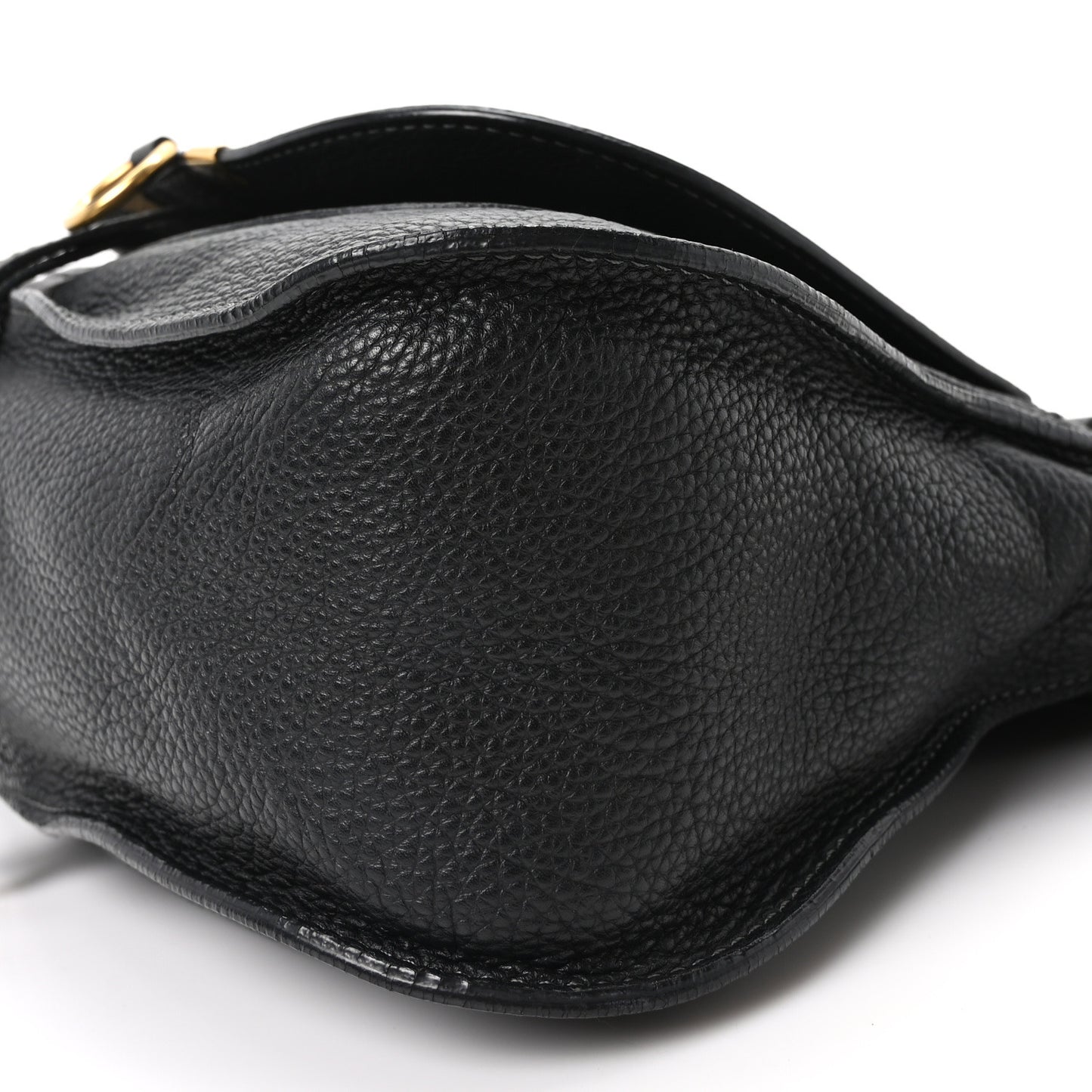 Calfskin Medium Marcie Satchel Black