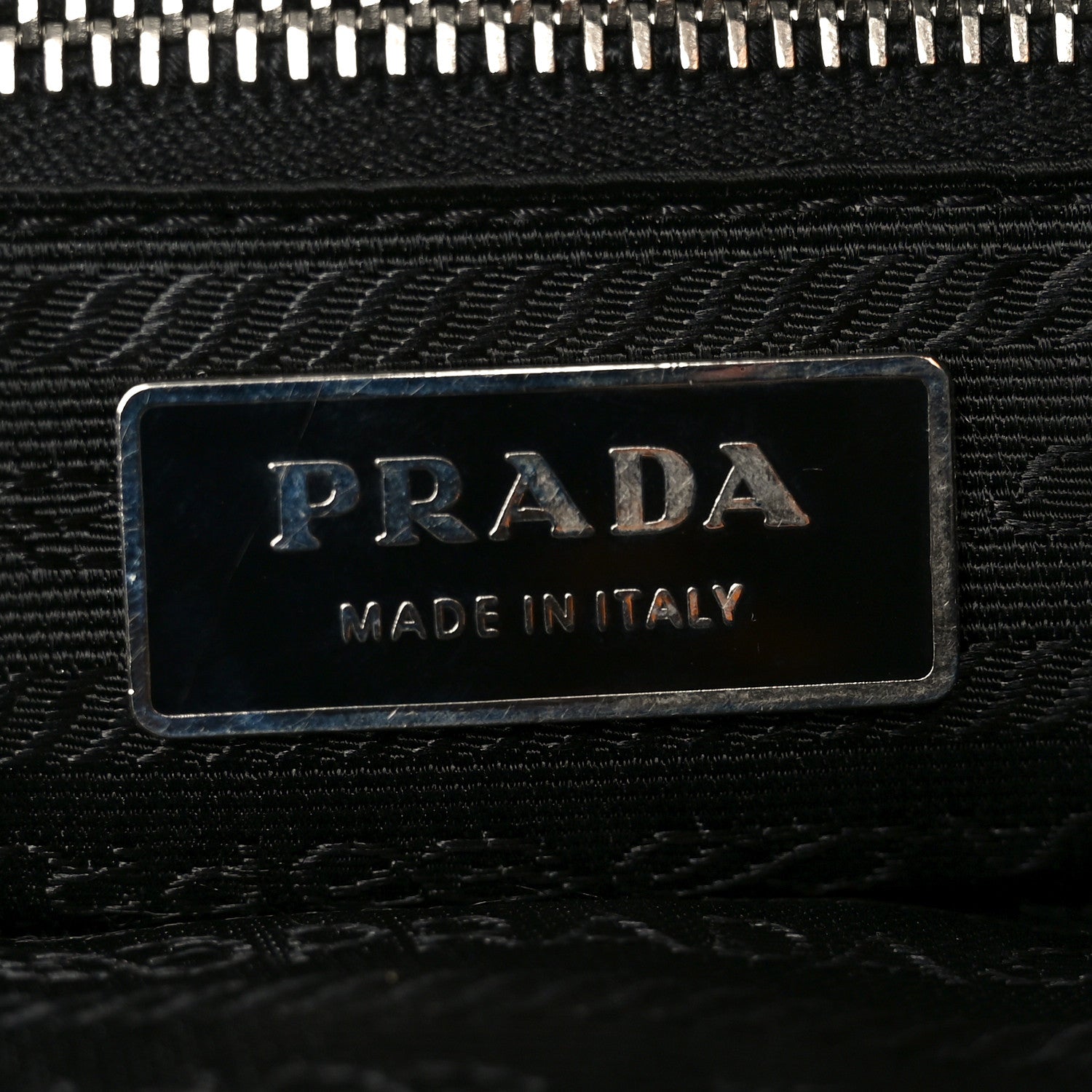 Prada Vitello Daino Hobo Black 5 of 9