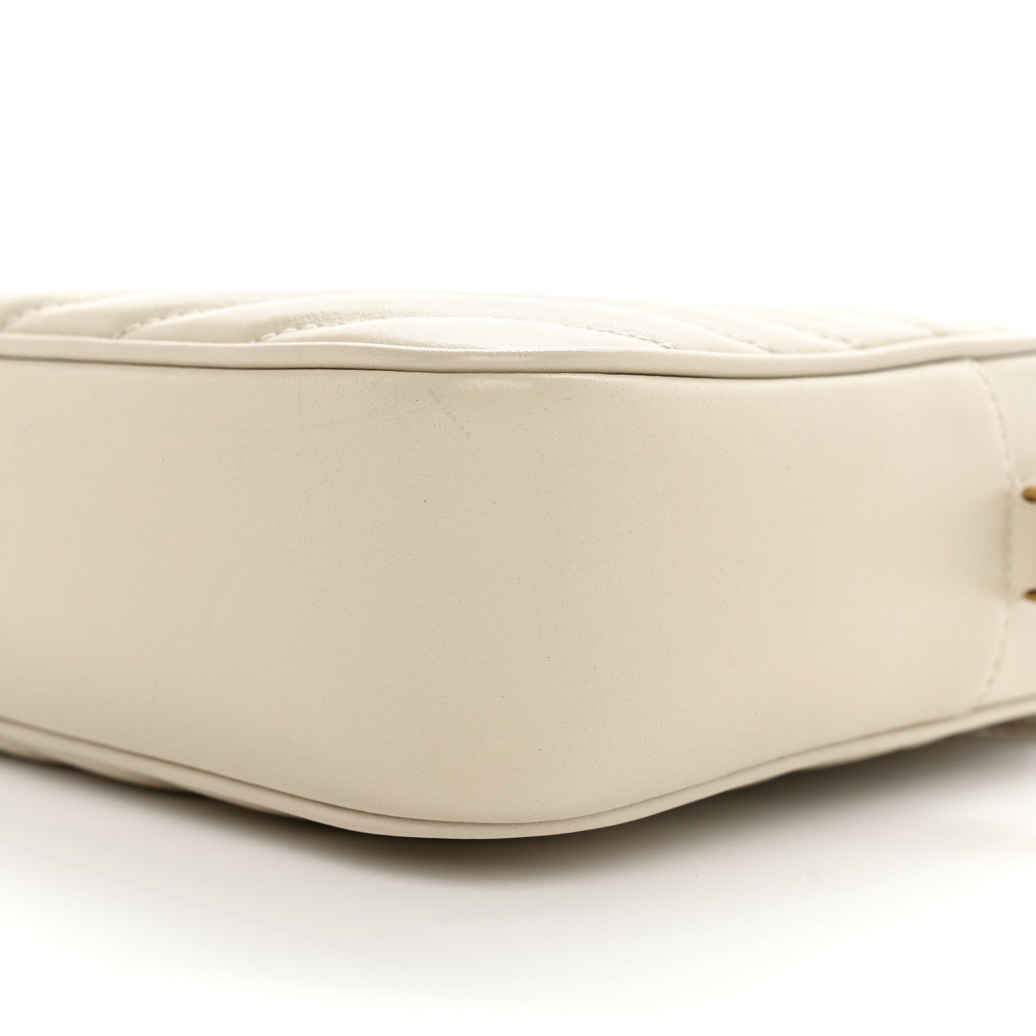 Saint Laurent Calfskin Matelasse Monogram Lou Camera Bag Crema Soft 8 of 10