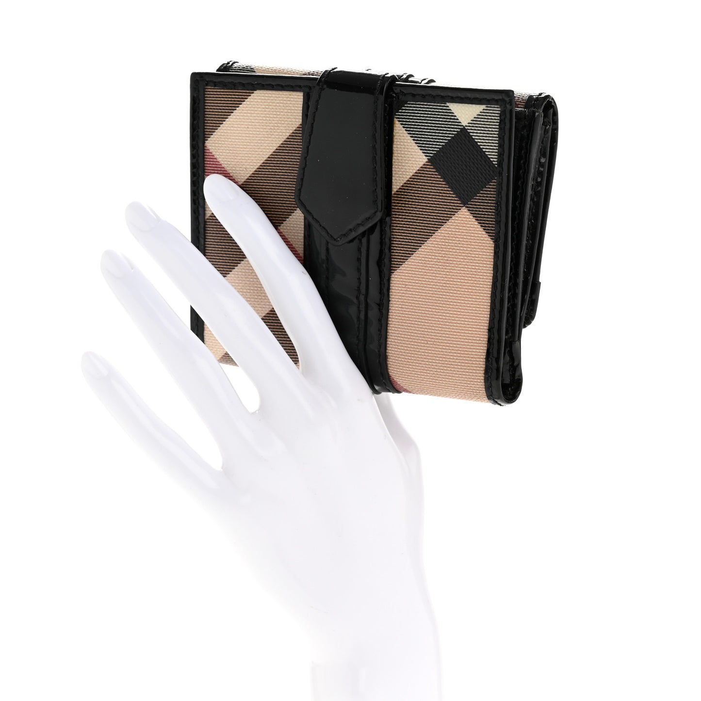 Patent Nova Check Wallet Black
