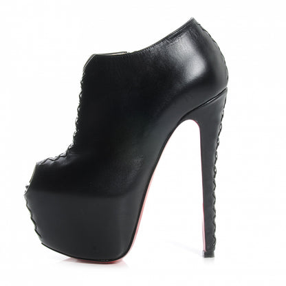 Christian Louboutin Kid Recouzetta 160 Booties 35.5 Black 1 of 6