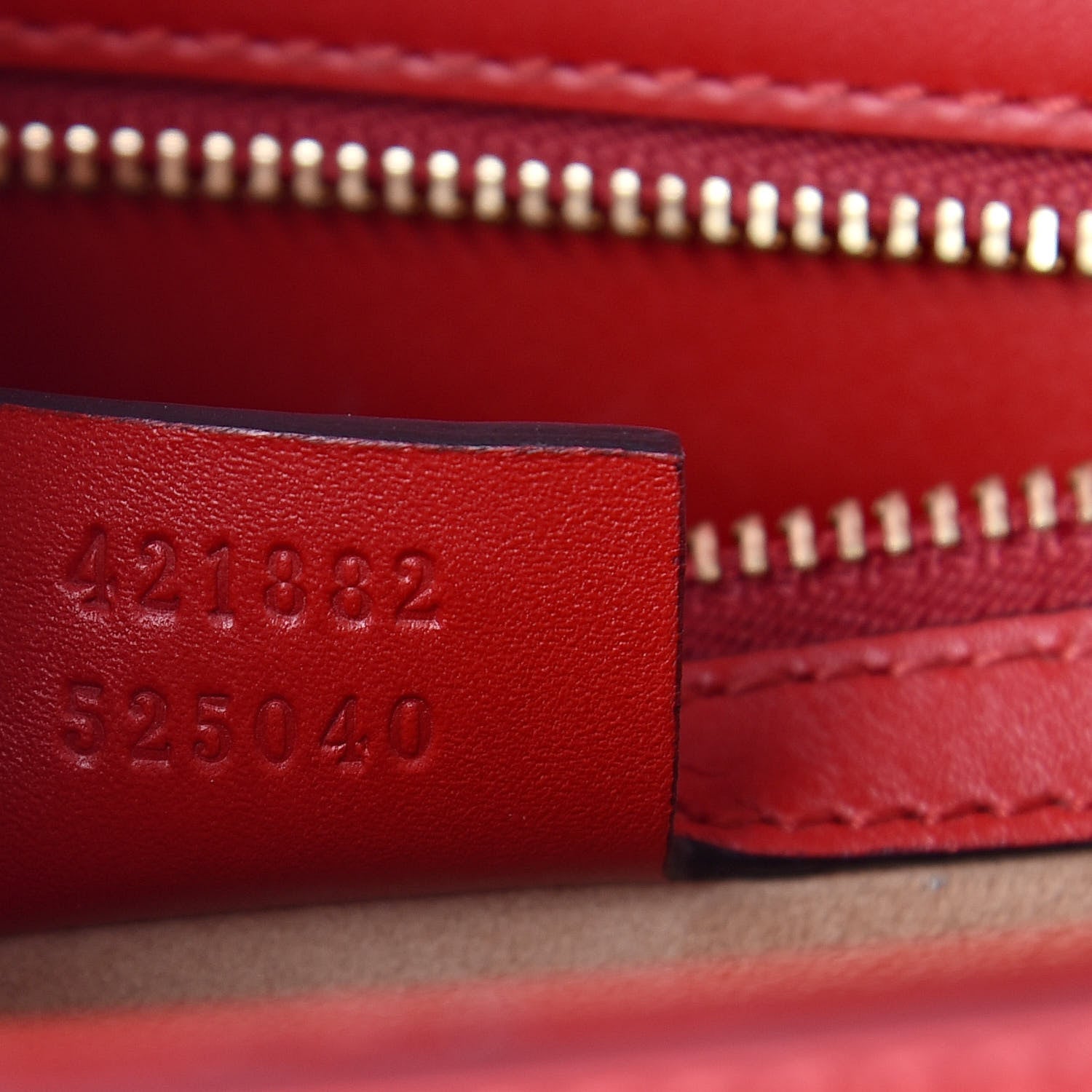 Gucci Calfskin Small Sylvie Shoulder Bag Hibiscus Red 8 of 12