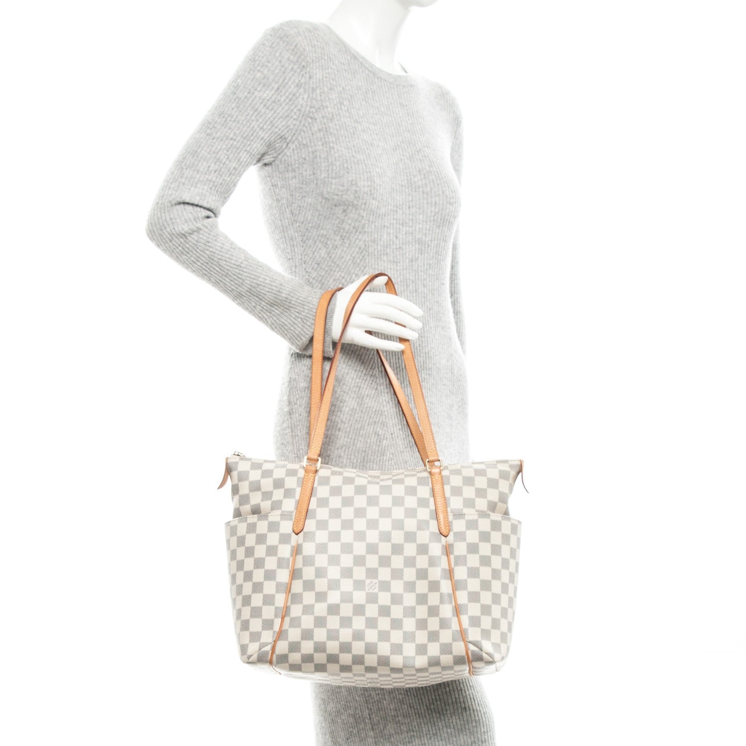 Louis Vuitton Damier Azur Totally MM 2 of 8