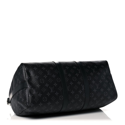 Louis Vuitton Monogram Eclipse Keepall Bandouliere 45 4 of 11