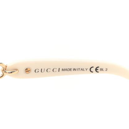 Gucci Marina Chain Aviator Sunglasses GG 4225/S Gold White 5 of 8