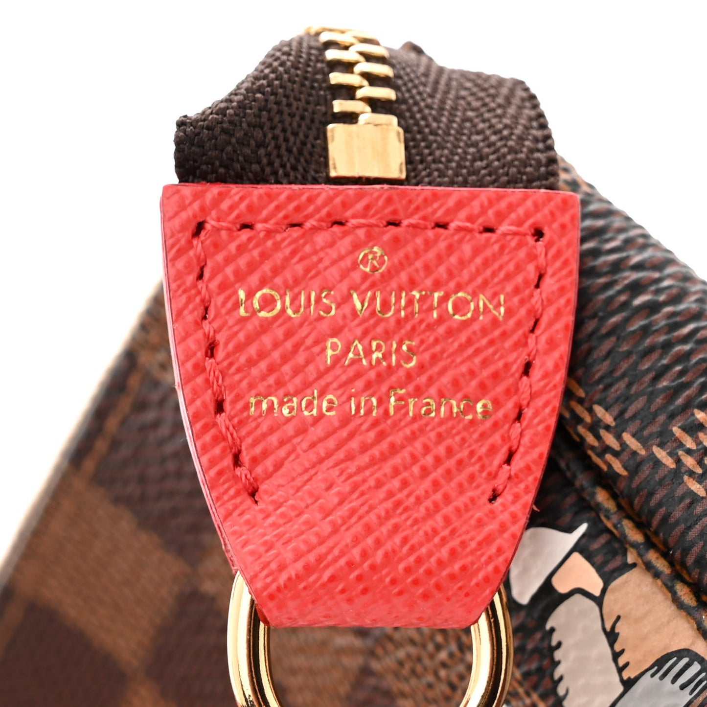 LOUIS VUITTON Monogram 2015 Christmas Animation Mini Pochette Accessories