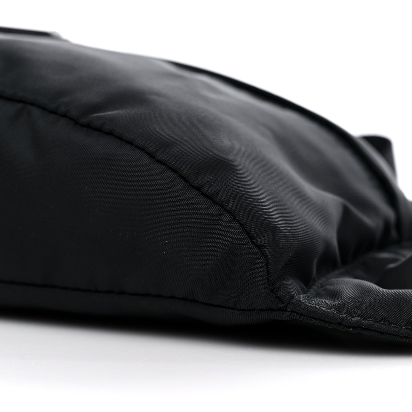 Re-Nylon Saffiano Belt Bag Black