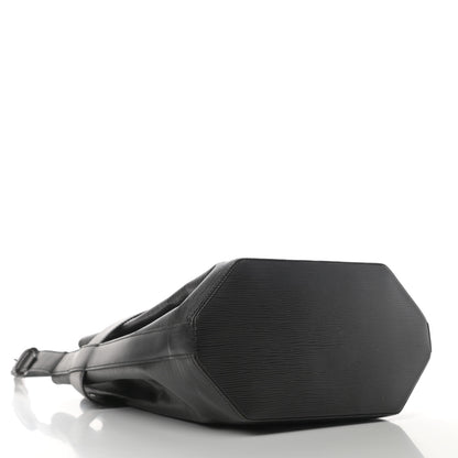 Louis Vuitton Epi Sac D'Epaule GM Black 3 of 5