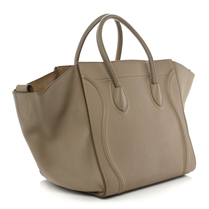 Celine Grained Calfskin Medium Phantom Luggage Dune 2 of 12