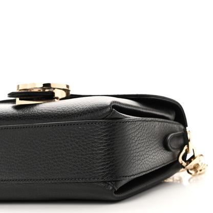 Gucci Dollar Calfskin Interlocking G Crossbody Bag Black 10 of 10