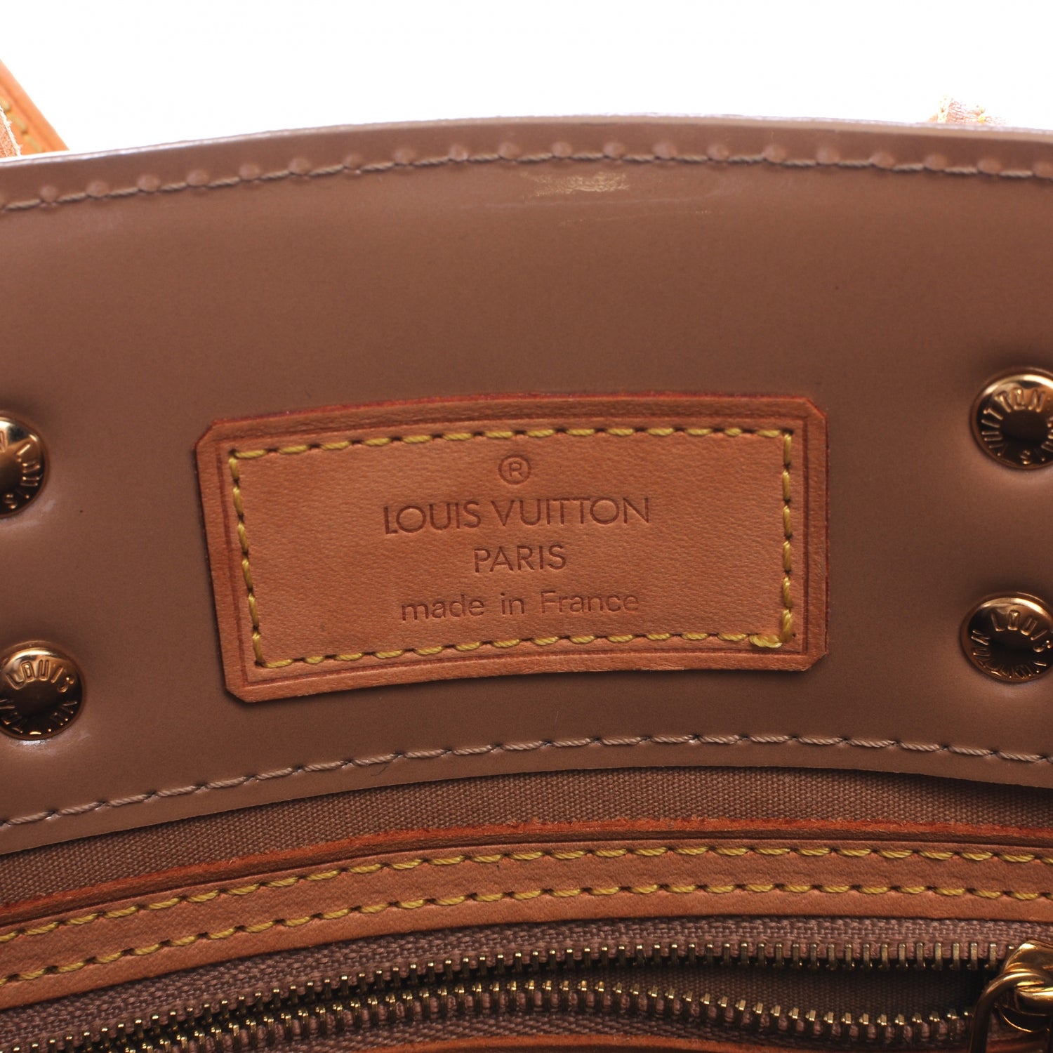 Louis Vuitton Vernis Reade PM Noisette 5 of 7