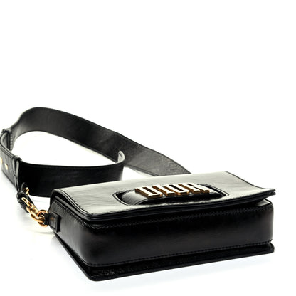 Christian Dior Crinkled Patent Lambskin Dio(r)evolution Flap Bag Black 3 of 4