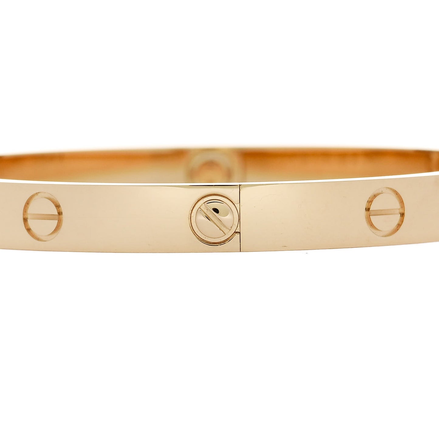 18K Yellow Gold LOVE Bracelet 19