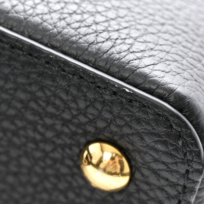 Louis Vuitton Taurillon Ayers Mini Capucines  Black 10 of 12