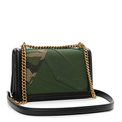 Dolce & Gabbana Calfskin Camouflage Pattern Medium Devotion Crossbody Bag 3 of 10