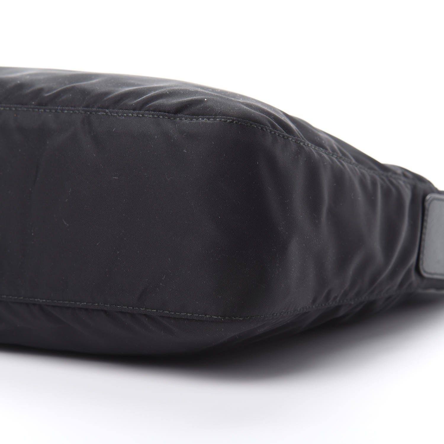 Prada Nylon Tessuto Messenger Bag Black 11 of 11