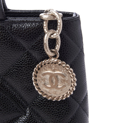Chanel Caviar Quilted Medallion Tote Black 11 of 11