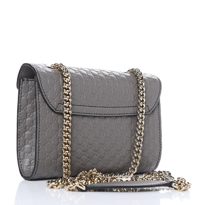Gucci Soft Microguccissima Mini Emily Chain Shoulder Bag Loess 3 of 10