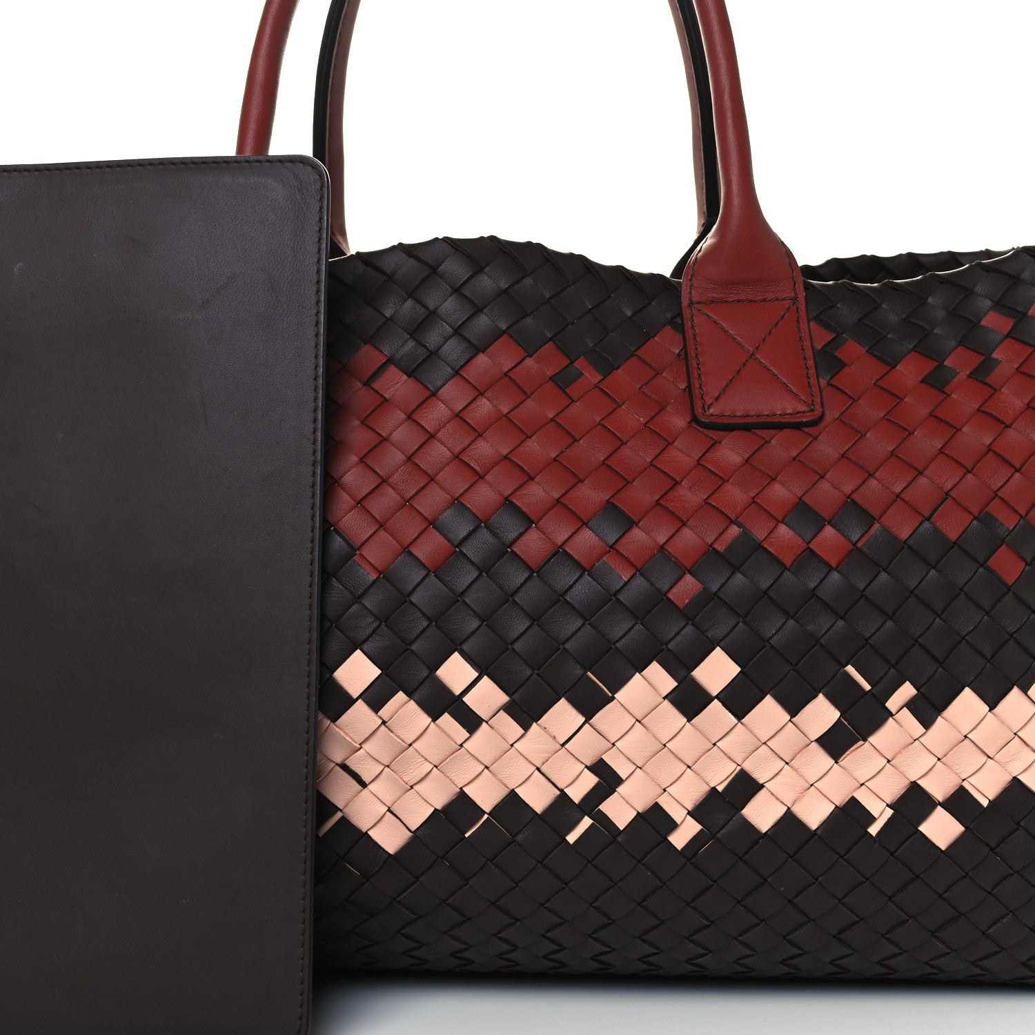 Bottega Veneta Nappa Intrecciato Medium Cabat Multicolor 7 of 9