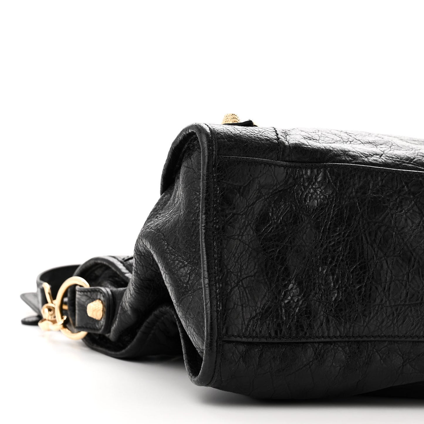 Agneau Giant 12 Gold Hardware City Black