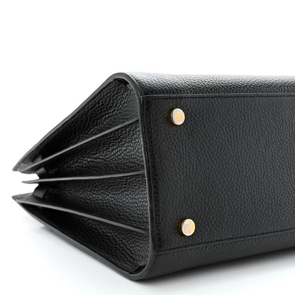 Saint Laurent Grained Calfskin Small Sac De Jour Black 11 of 13