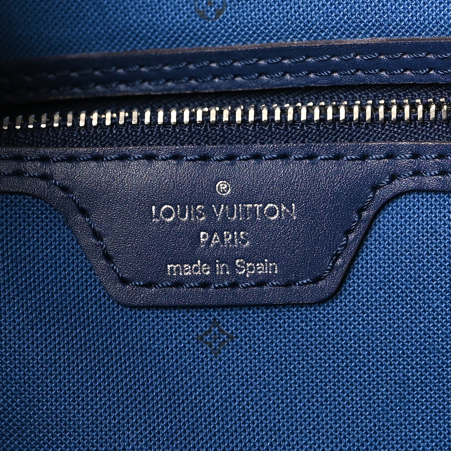 Monogram Escale Neverfull MM Blue