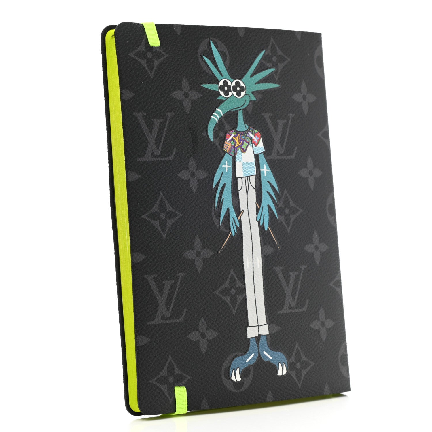 Louis Vuitton Monogram Eclipse LV Friends Clemence Notebook 4 of 7