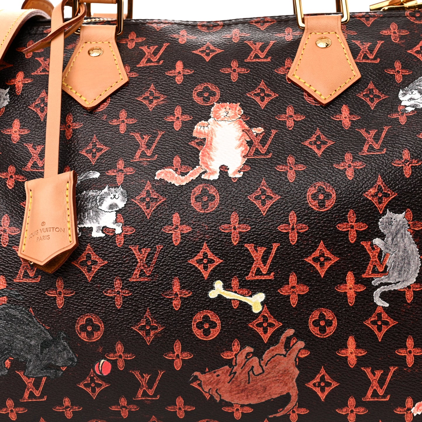 Catogram Speedy Bandouliere 30 Marron