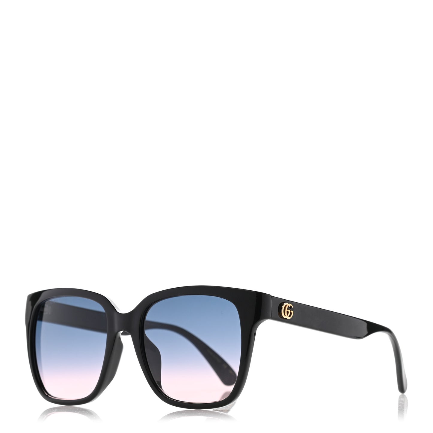 Acetate Square Frame GG0715SA Sunglasses Black