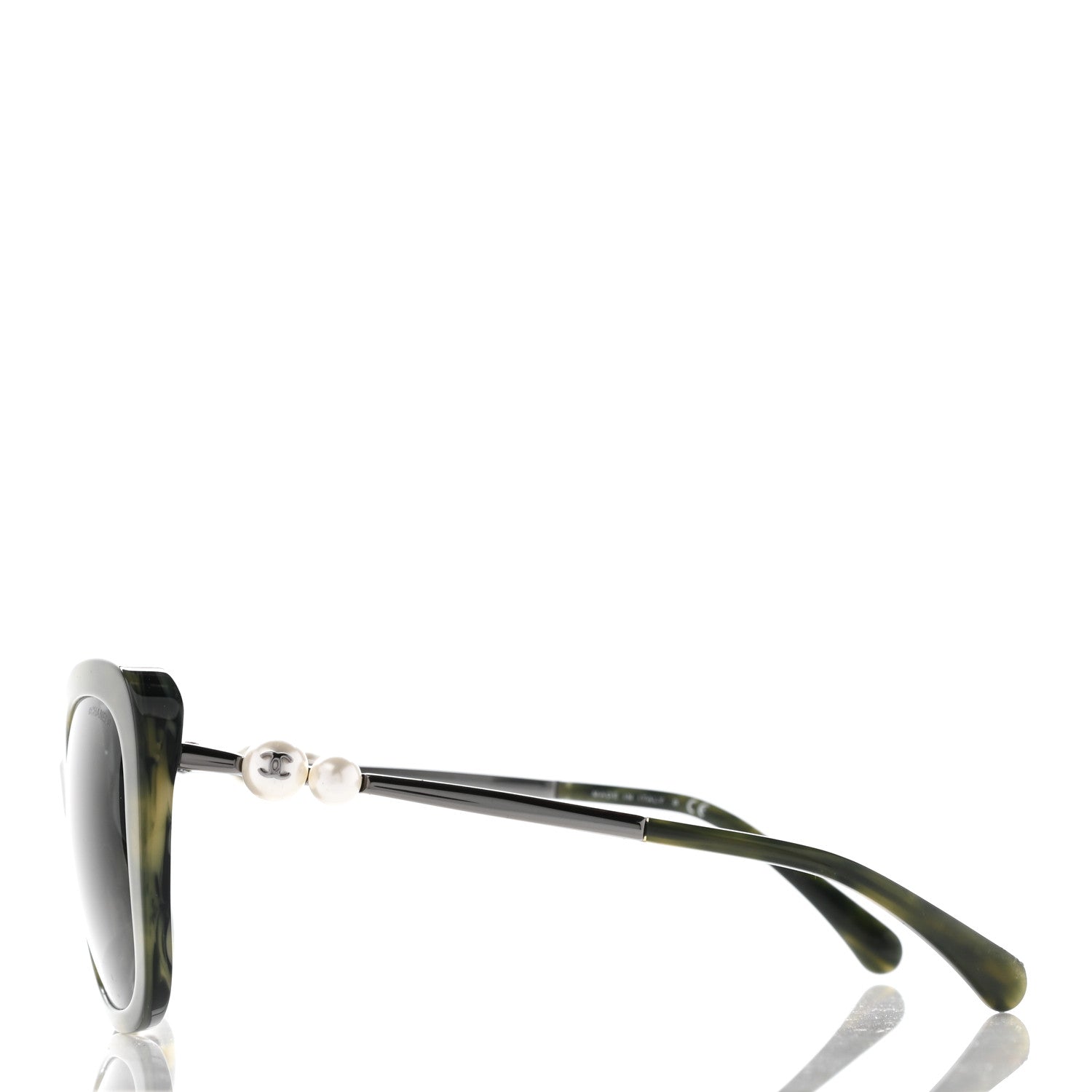 Chanel Pearl Sunglasses 5338-H-A Green 3 of 7
