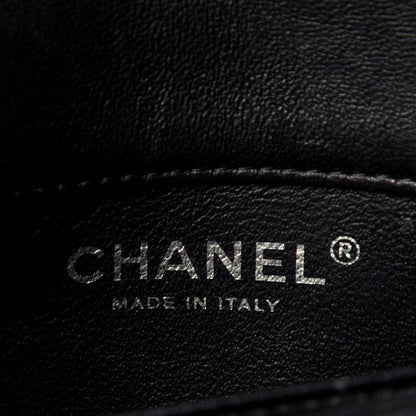 Chanel Lambskin Quilted Extra Mini Rectangular Flap Black 7 of 14