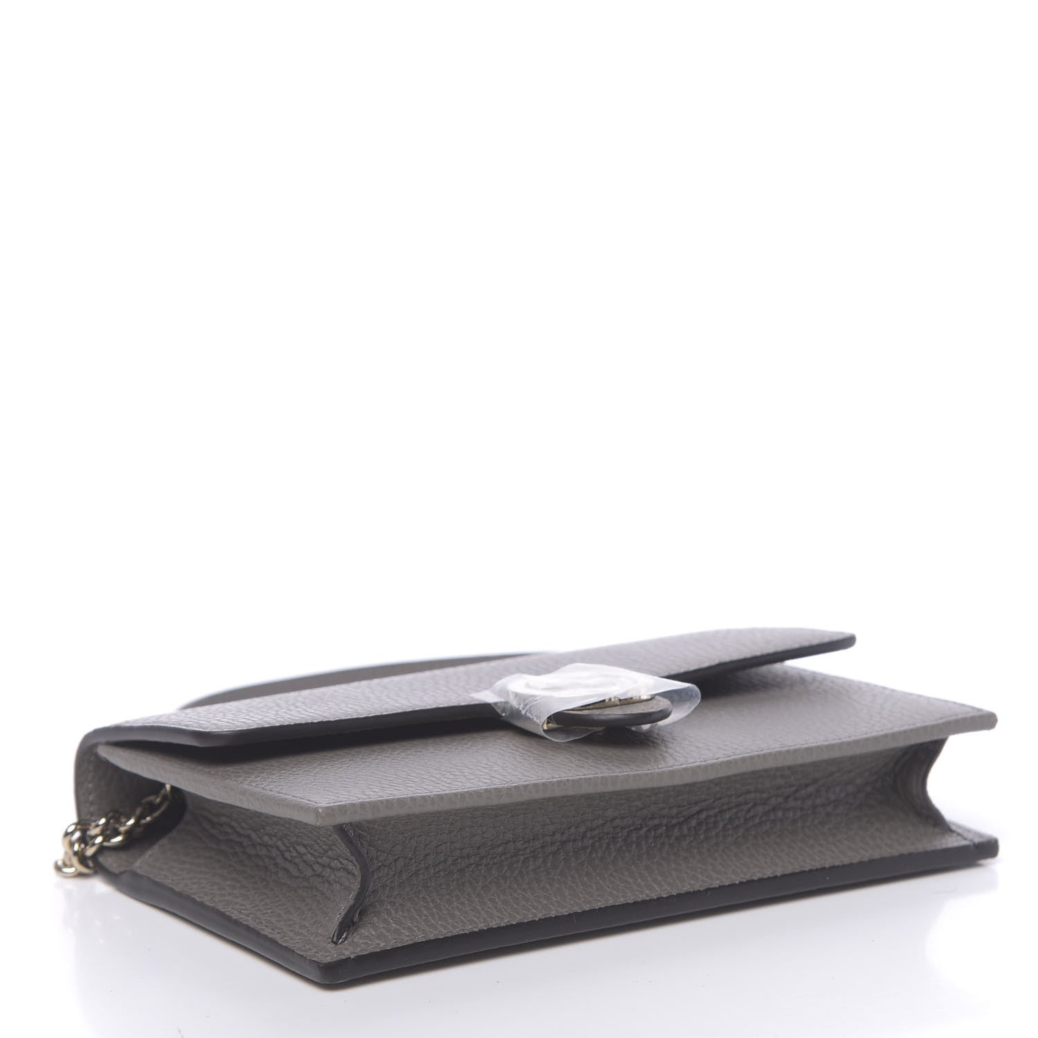 Gucci Dollar Calfskin Interlocking G Chain Wallet Loess 4 of 11