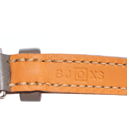 Hermes Swift Mini Etrivière 4 Tours Bracelet XS Etain 4 of 5