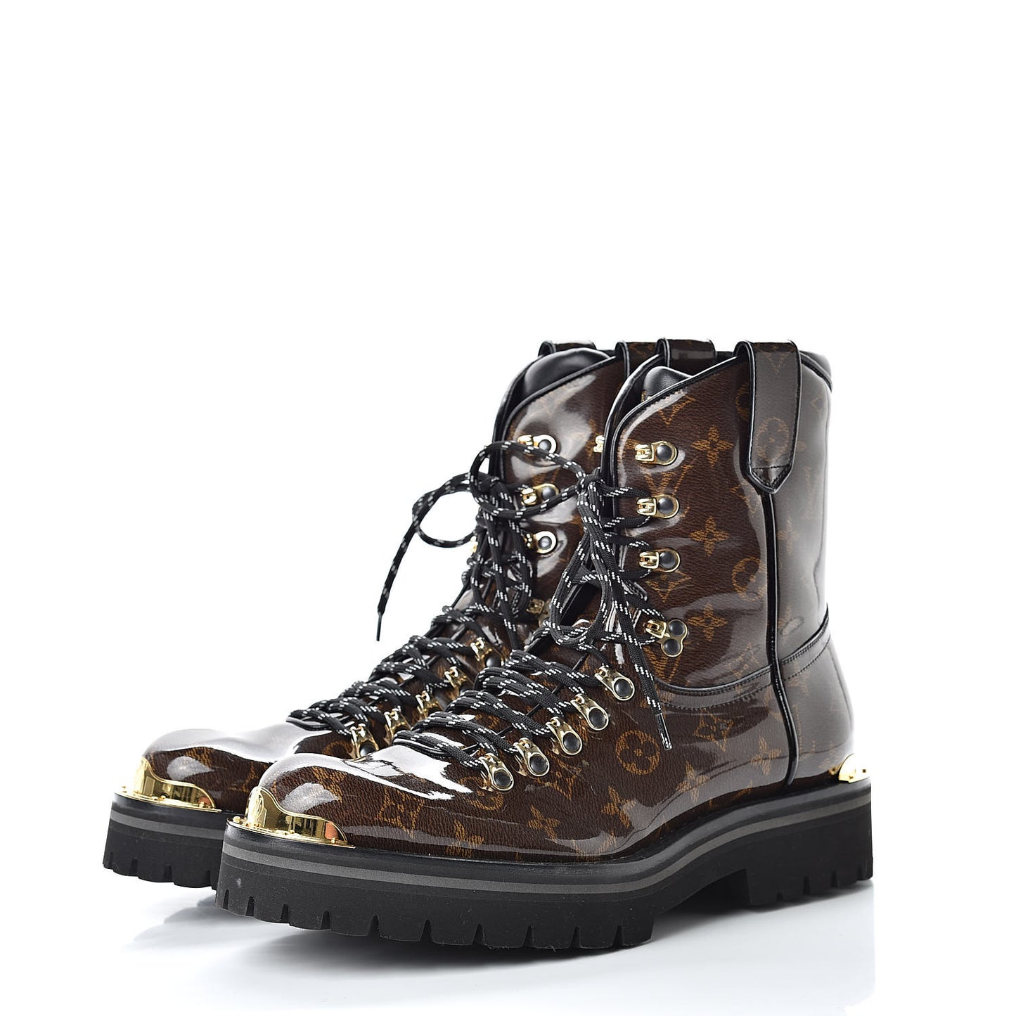 Monogram Glaze Mens Outland Ankle Boots 9 Ebene