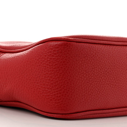 Gucci Pebbled Calfskin Small Soho Disco Bag Tabasco Red 9 of 15