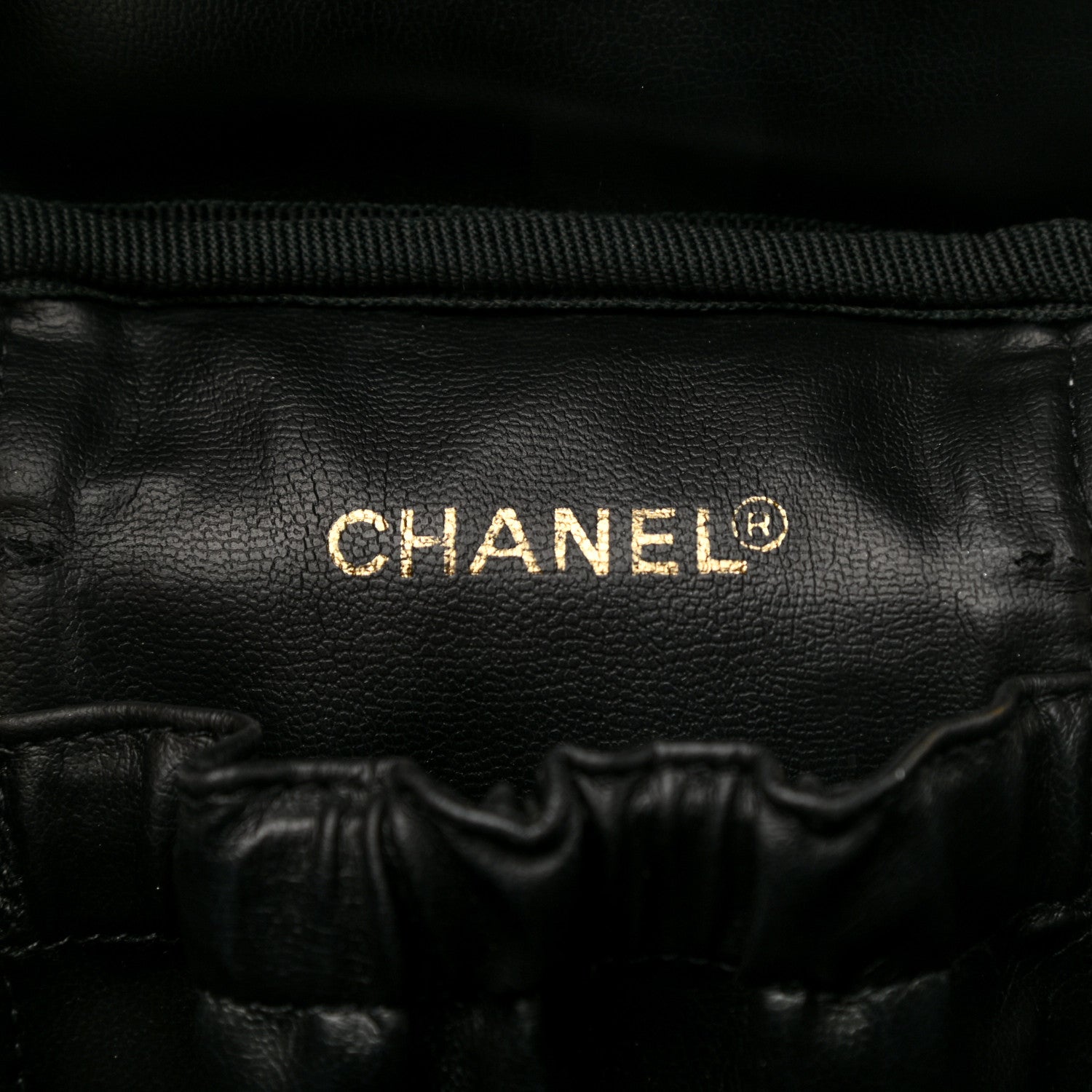 Chanel Caviar Vanity Cosmetic Case Black 6 of 13