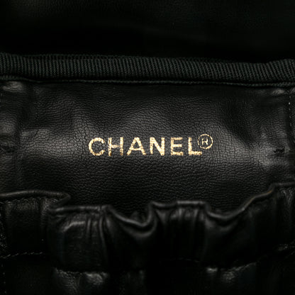 Chanel Caviar Vanity Cosmetic Case Black 6 of 13