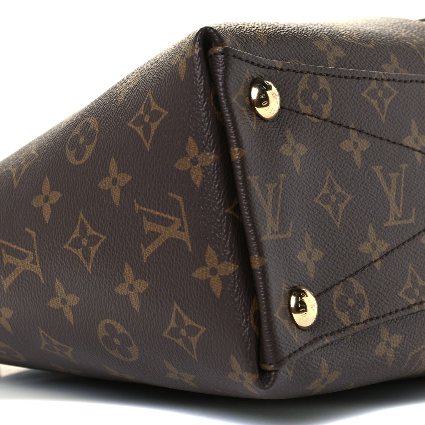 Monogram V Tote MM Black