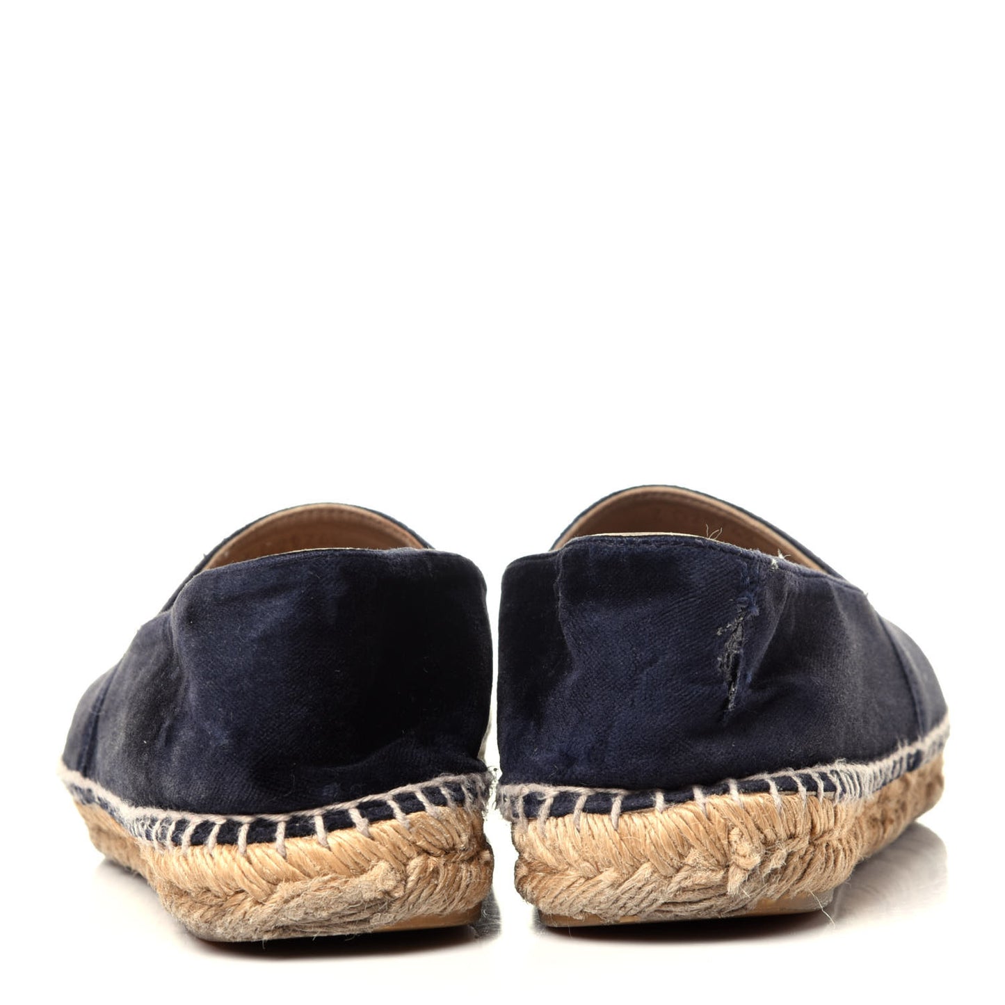 Velvet CC Espadrilles 39 Dark Navy Black