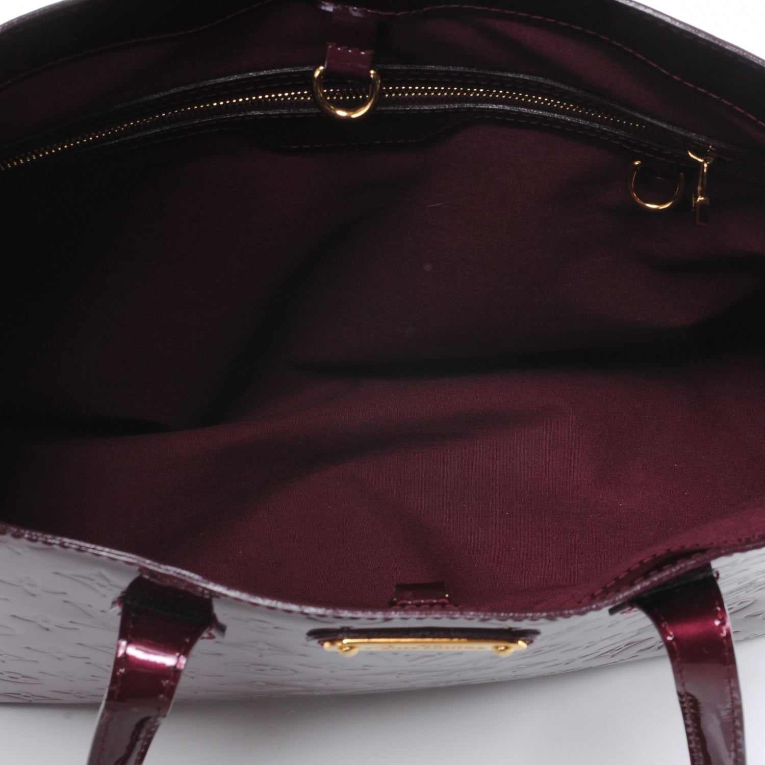 Louis Vuitton Vernis Wilshire MM Rouge Fauviste 5 of 7