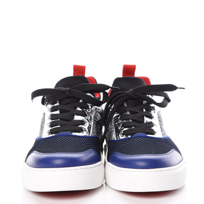 Christian Louboutin Calfskin Mesh Mens Aurelien Flat Sneakers 40 Multi 2 of 8