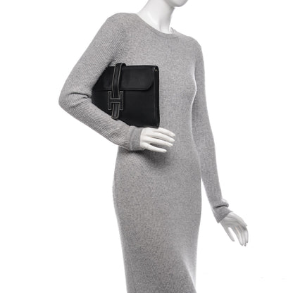 Hermes Evergrain Jige PM Clutch Black 2 of 7