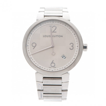 Louis Vuitton Stainless Steel 39mm Tambour Quartz Watch 1 of 5