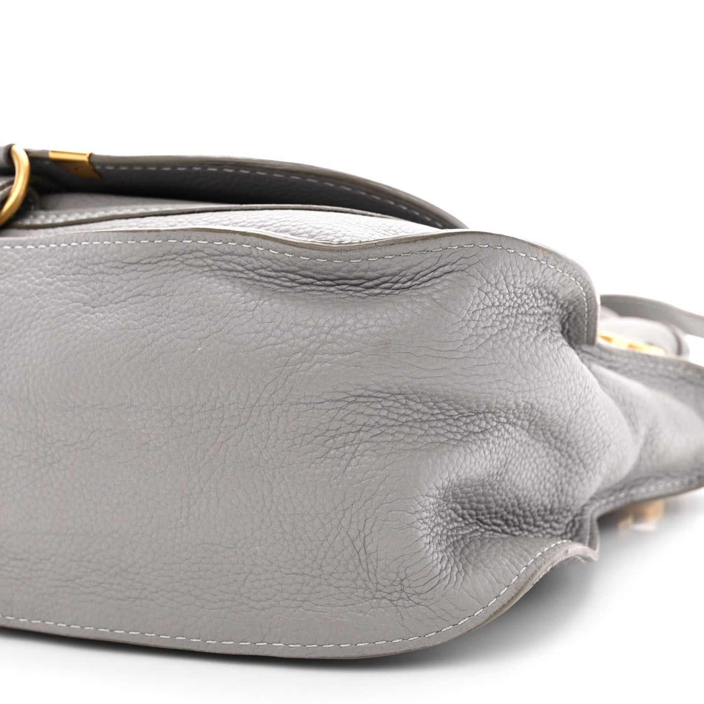 Calfskin Medium Marcie Satchel Cashmere Grey