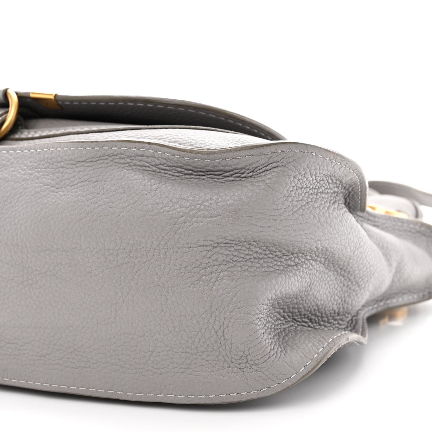 Chloe Calfskin Medium Marcie Satchel Cashmere Grey 10 of 16